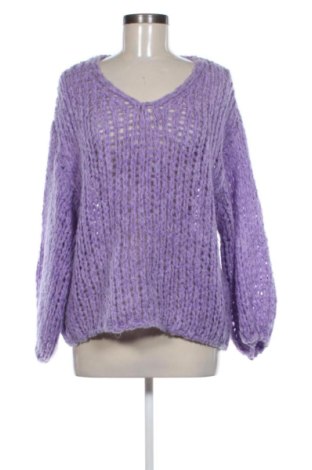 Damski sweter Unbranded, Rozmiar M, Kolor Fioletowy, Cena 80,38 zł