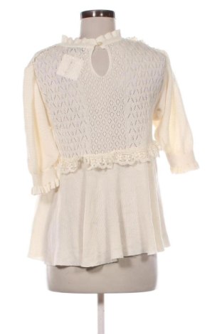 Dámský svetr Zara, Velikost S, Barva Krémová, Cena  409,00 Kč