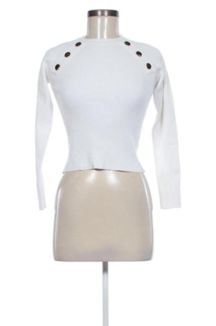 Damski sweter Zara, Rozmiar S, Kolor Biały, Cena 75,02 zł