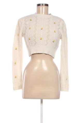 Pulover de femei Zara, Mărime S, Culoare Alb, Preț 114,74 Lei