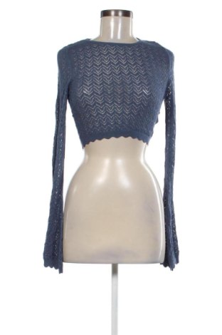 Pulover de femei Zara, Mărime M, Culoare Albastru, Preț 72,00 Lei