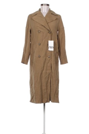 Damen Trenchcoat Zara, Größe XS, Farbe Braun, Preis 63,40 €