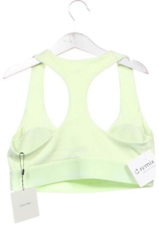 Γυναίκειο αθλητικό τοπ Calvin Klein, Μέγεθος XS, Χρώμα Πράσινο, Τιμή 45,99 €