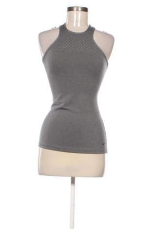 Damen Sporttop Nike, Größe S, Farbe Grau, Preis 14,99 €