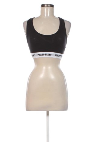 Дамски спортен топ Philipp Plein, Размер L, Цвят Черен, Цена 88,45 €