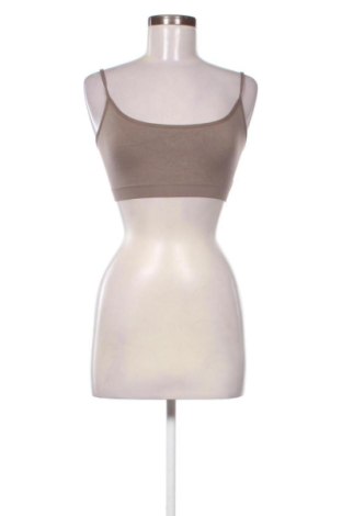 Дамски спортен топ Pieces, Размер M, Цвят Бежов, Цена 10,23 €