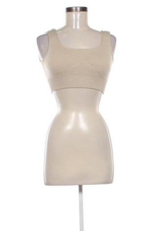 Γυναίκειο αθλητικό τοπ Unbranded, Μέγεθος S, Χρώμα  Μπέζ, Τιμή 7,67 €