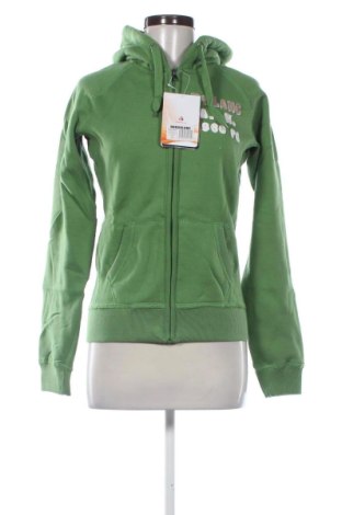 Дамски суитшърт Nordblanc, Размер M, Цвят Зелен, Цена 55,21 €