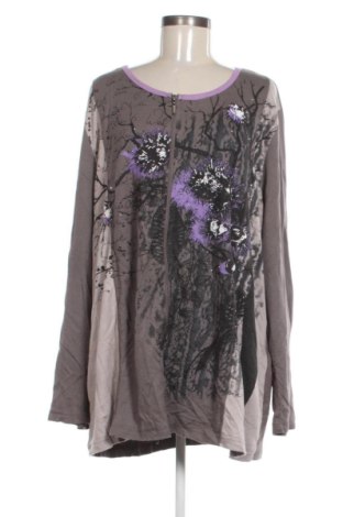 Damen Sweatshirt Ulla Popken, Größe 4XL, Farbe Mehrfarbig, Preis 16,99 €