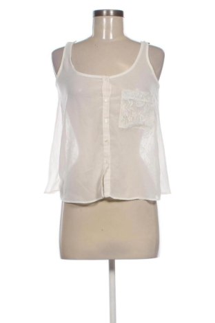 Top de femei Bershka, Mărime M, Culoare Alb, Preț 58,99 Lei