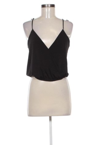 Γυναικείο τοπ Bershka, Μέγεθος L, Χρώμα Μαύρο, Τιμή 15,00 €