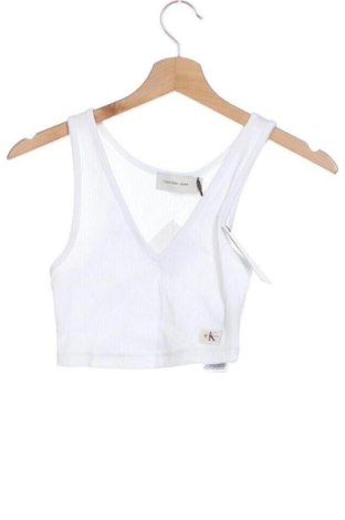 Top de femei Calvin Klein Jeans, Mărime S, Culoare Alb, Preț 364,99 Lei, #135846697