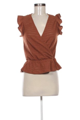 Дамски топ Cotton Club, Размер XS, Цвят Кафяв, Цена 6,64 €