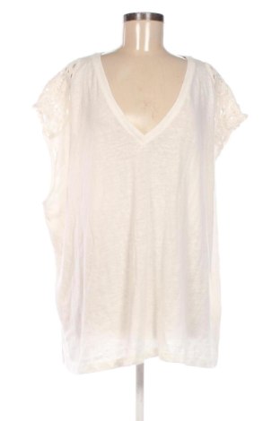 Γυναικείο τοπ Kiabi, Μέγεθος 4XL, Χρώμα Λευκό, Τιμή 8,99 €