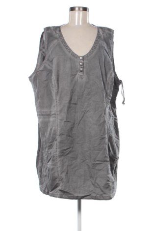 Γυναικείο τοπ Laura Torelli, Μέγεθος XXL, Χρώμα Γκρί, Τιμή 17,99 €