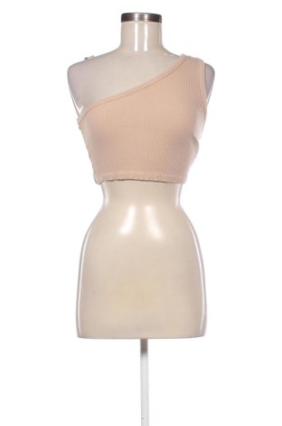 Γυναικείο τοπ NA-KD, Μέγεθος S, Χρώμα  Μπέζ, Τιμή 14,00 €