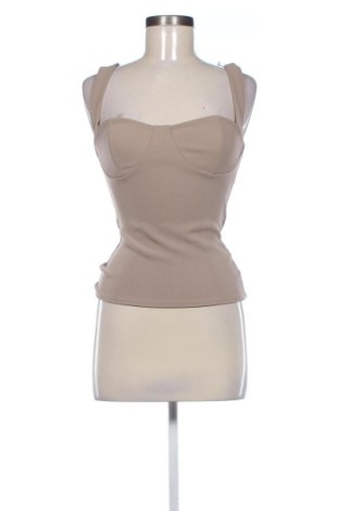 Γυναικείο τοπ Pretty Little Thing, Μέγεθος M, Χρώμα Καφέ, Τιμή 5,99 €
