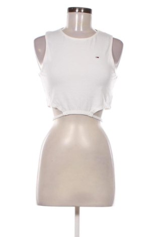 Дамски топ Tommy Jeans, Размер L, Цвят Бял, Цена 14,31 €, #135821784