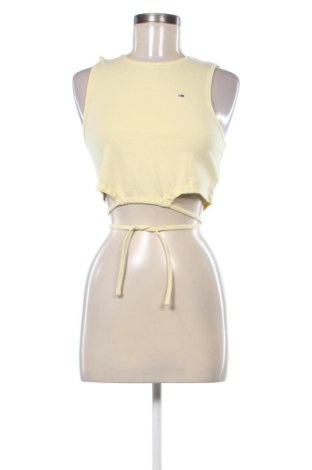 Дамски топ Tommy Jeans, Размер L, Цвят Жълт, Цена 11,75 €, #135829802