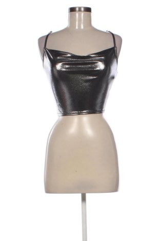 Дамски топ Unbranded, Размер M, Цвят Сребрист, Цена 15,00 €