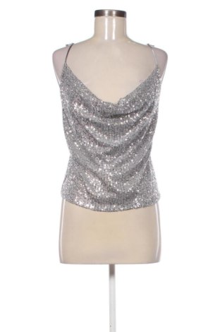 Γυναικείο τοπ Zara, Μέγεθος M, Χρώμα Γκρί, Τιμή 9,00 €