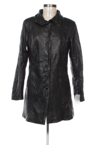 Дамско кожено палто Kriss, Размер L, Цвят Черен, Цена 217,29 €
