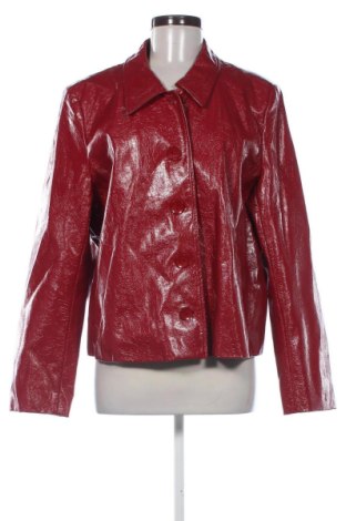 Дамско кожено яке Bella, Размер XL, Цвят Червен, Цена 30,00 €