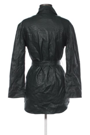 Damen Lederjacke Bershka, Größe XS, Farbe Grün, Preis € 29,67