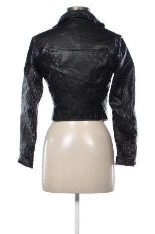Damen Lederjacke Bershka, Größe S, Farbe Schwarz, Preis € 21,99