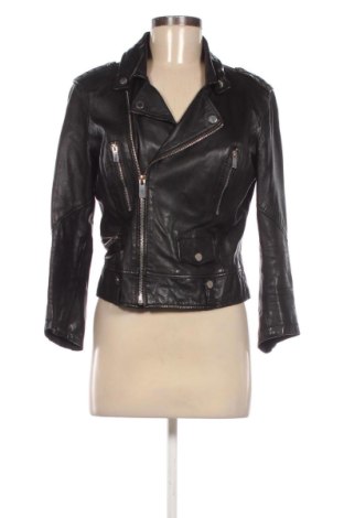 Damska kurtka skórzana Bershka, Rozmiar L, Kolor Czarny, Cena 476,90 zł