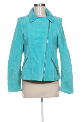 Дамско кожено яке Excellent, Размер XL, Цвят Син, Цена 60,37 €