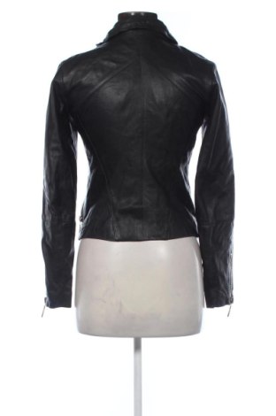 Γυναικείο δερμάτινο μπουφάν Ginger, Μέγεθος XS, Χρώμα Μαύρο, Τιμή 50,00 €