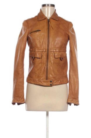 Dámska kožená bunda  Lee, Veľkosť S, Farba Hnedá, Cena  80,00 €