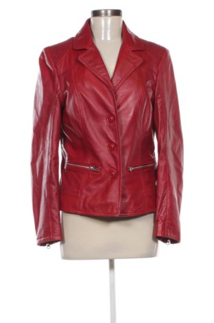 Дамско кожено яке Madeleine, Размер M, Цвят Червен, Цена 217,52 €