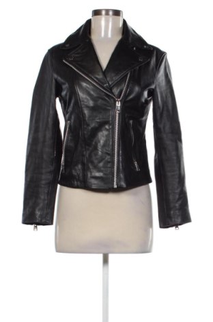 Dámska kožená bunda  Mango, Veľkosť XS, Farba Čierna, Cena  42,00 €