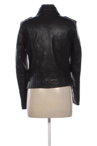 Geacă de piele pentru femei Mango, Mărime M, Culoare Negru, Preț 218,96 Lei