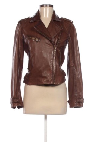 Damen Lederjacke Massimo Dutti, Größe M, Farbe Braun, Preis € 129,51