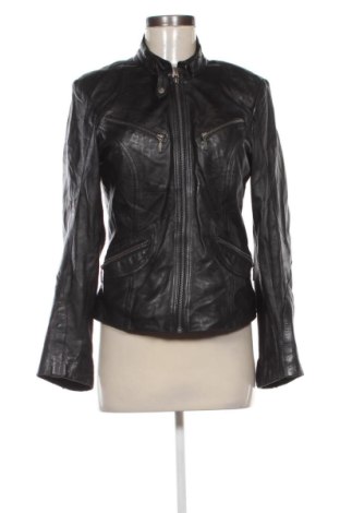 Дамско кожено яке Montgomery, Размер M, Цвят Черен, Цена 81,80 €