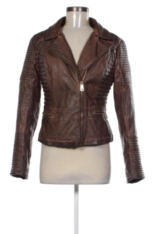 Дамско кожено яке Motivi, Размер M, Цвят Кафяв, Цена 23,00 €