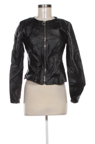 Γυναικείο δερμάτινο μπουφάν NEW COLLECTION, Μέγεθος M, Χρώμα Μαύρο, Τιμή 30,99 €