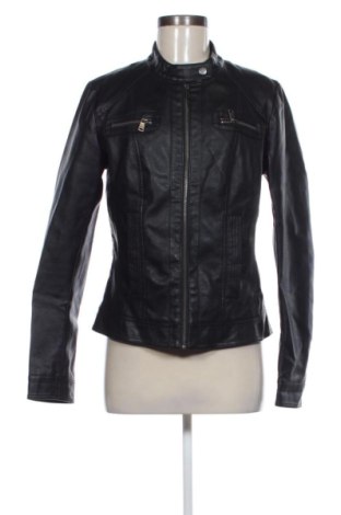 Γυναικείο δερμάτινο μπουφάν ONLY, Μέγεθος M, Χρώμα Μαύρο, Τιμή 56,99 €