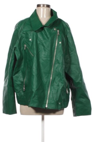Dámska kožená bunda  ONLY, Veľkosť 3XL, Farba Zelená, Cena  24,95 €