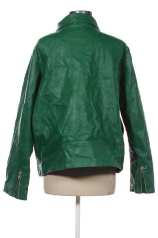 Dámska kožená bunda  ONLY, Veľkosť 3XL, Farba Zelená, Cena  24,95 €