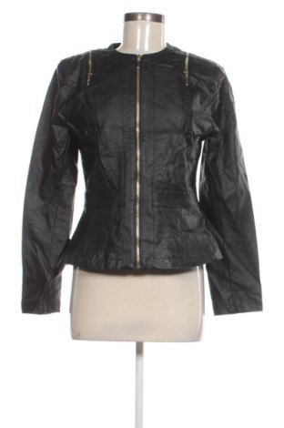 Γυναικείο δερμάτινο μπουφάν Rinascimento, Μέγεθος L, Χρώμα Μαύρο, Τιμή 58,99 €