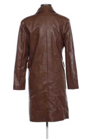 Damska kurtka skórzana SHEIN, Rozmiar S, Kolor Brązowy, Cena 160,75 zł