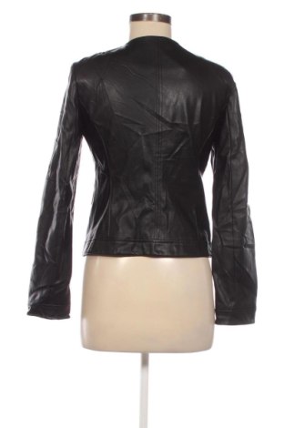Γυναικείο δερμάτινο μπουφάν Sisley, Μέγεθος M, Χρώμα Μαύρο, Τιμή 61,99 €