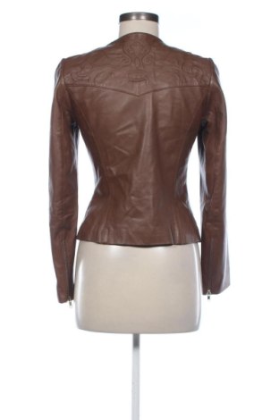 Дамско кожено яке Stefanel, Размер XS, Цвят Кафяв, Цена 130,16 €