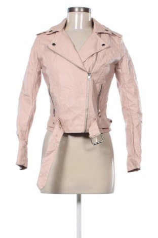 Дамско кожено яке Terranova, Размер XS, Цвят Розов, Цена 30,16 €