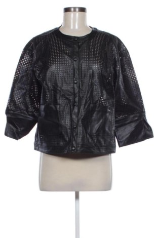 Дамско кожено яке Unbranded, Размер M, Цвят Черен, Цена 30,16 €