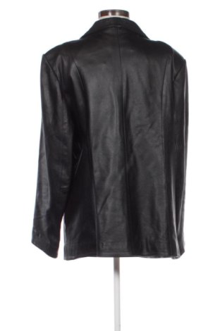 Дамско кожено яке Unbranded, Размер 3XL, Цвят Черен, Цена 49,60 €